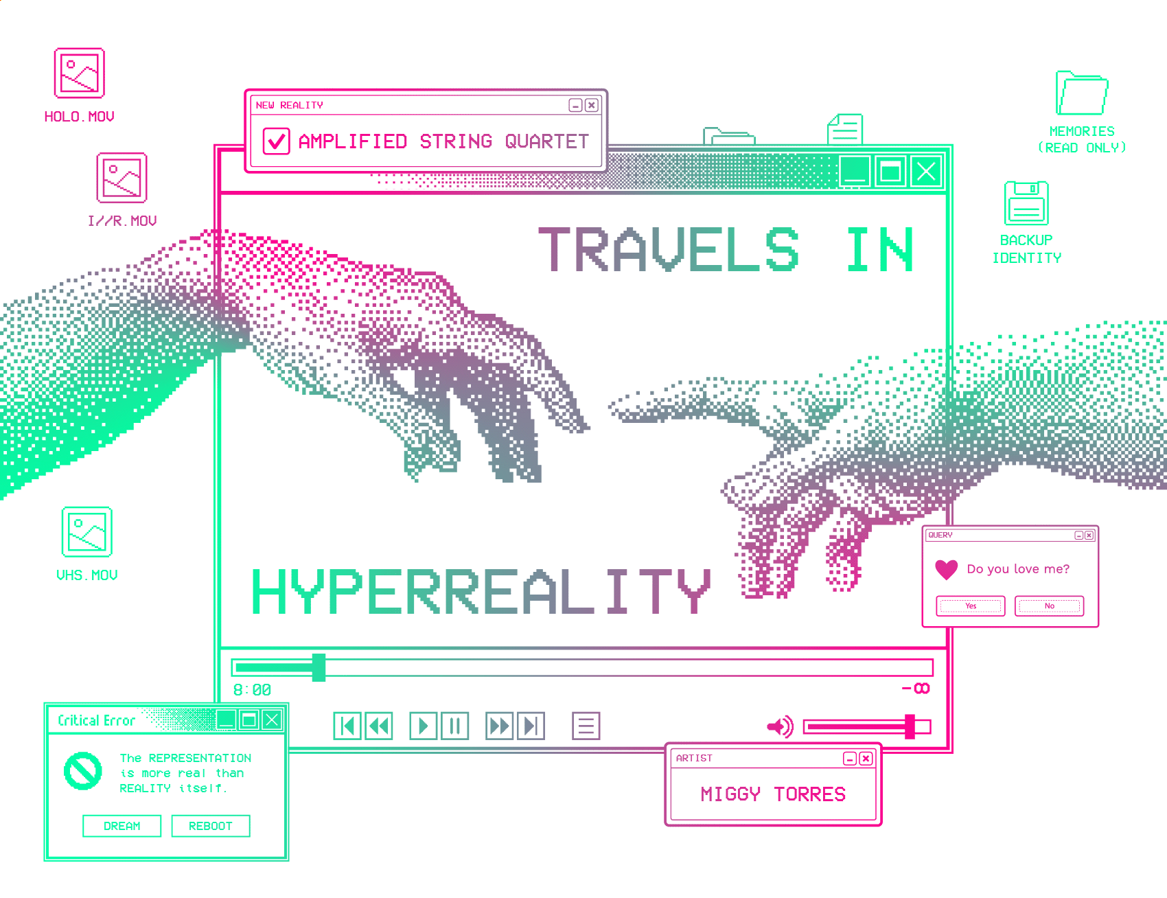 Travels in Hyperreality Score